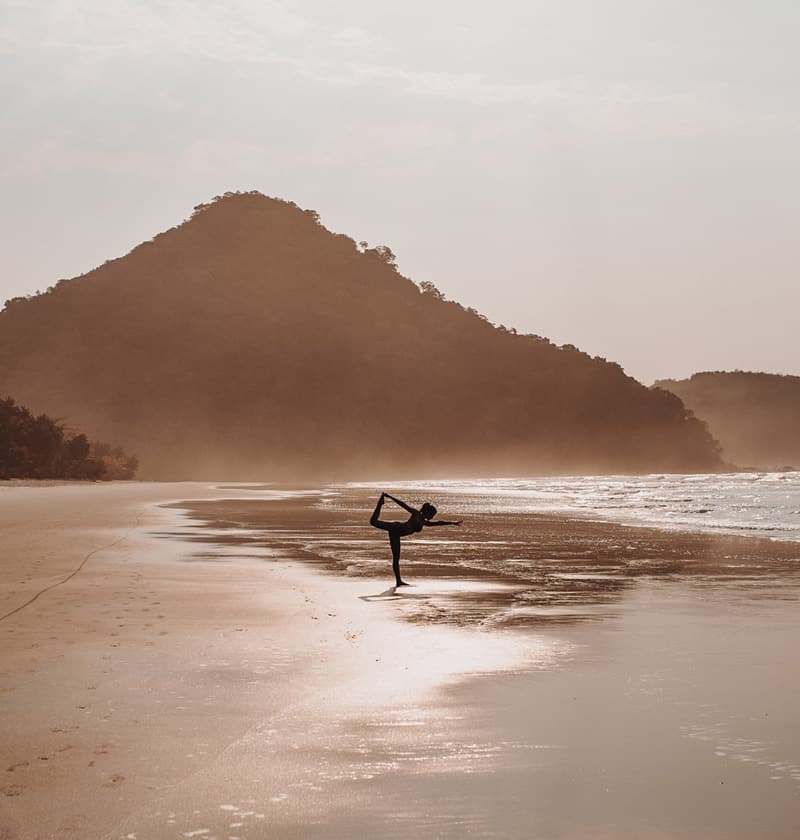 Yoga in nature is next level of commitment
